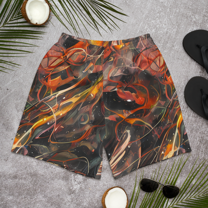 Men's Athletic Shorts - Temporal Vortex