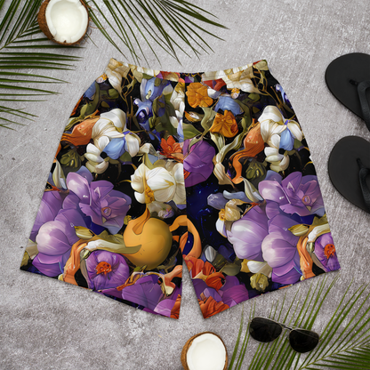 Men's Athletic Shorts - Blooming Cosmos