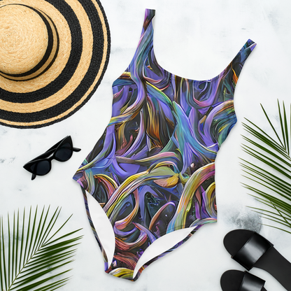 One-Piece Swimsuit - Tanning Twirl