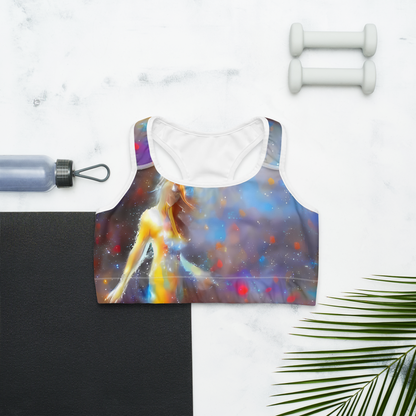 Sports Bra - Impressionist Drift