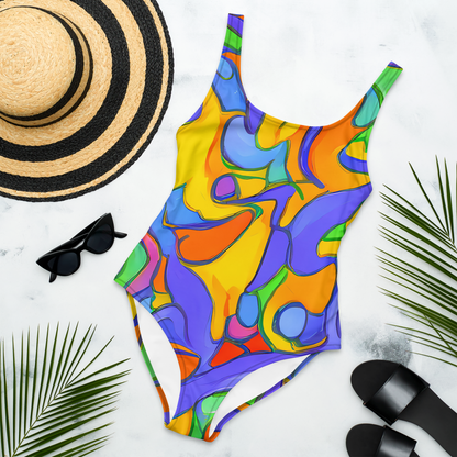 One-Piece Swimsuit - Joffe Swirl