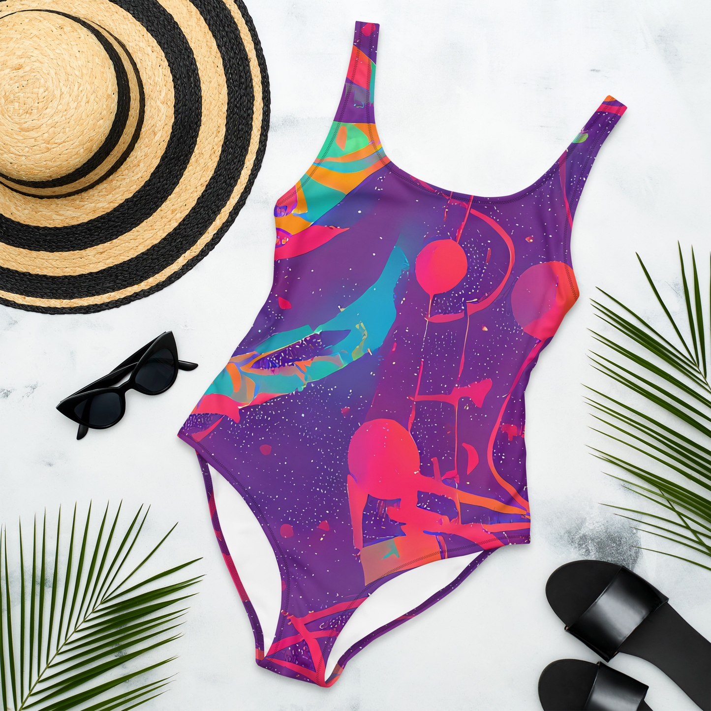 One-Piece Swimsuit - Spheric Rhapsody