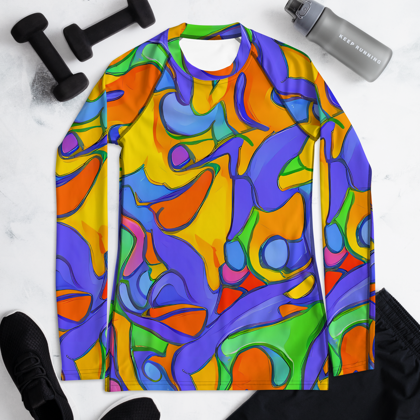 Women's Rash Guard - Joffe Swirl