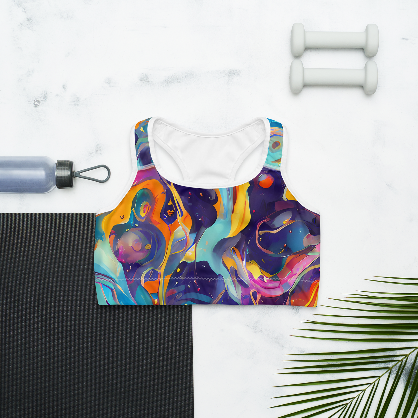 Sports Bra - Whimsical Fusion