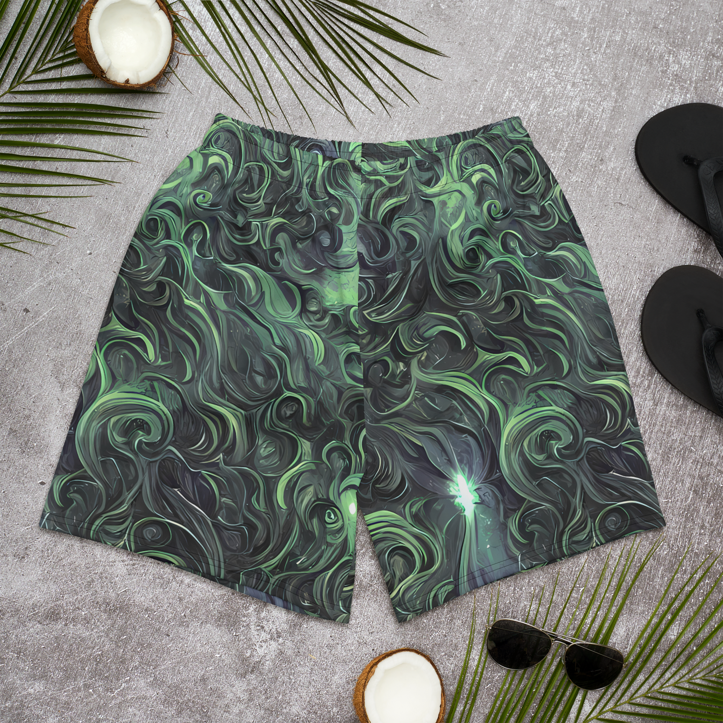 Men's Athletic Shorts - Savrasov Swirls