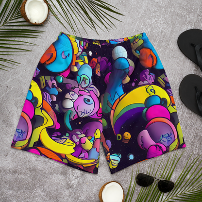 Men's Athletic Shorts - Galactic Playground