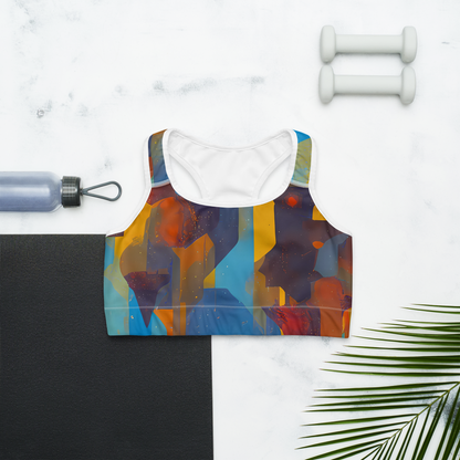 Sports Bra - Cubist Dusk