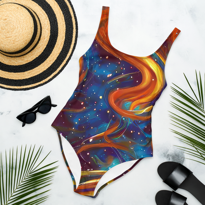 One-Piece Swimsuit - Perez Whirl