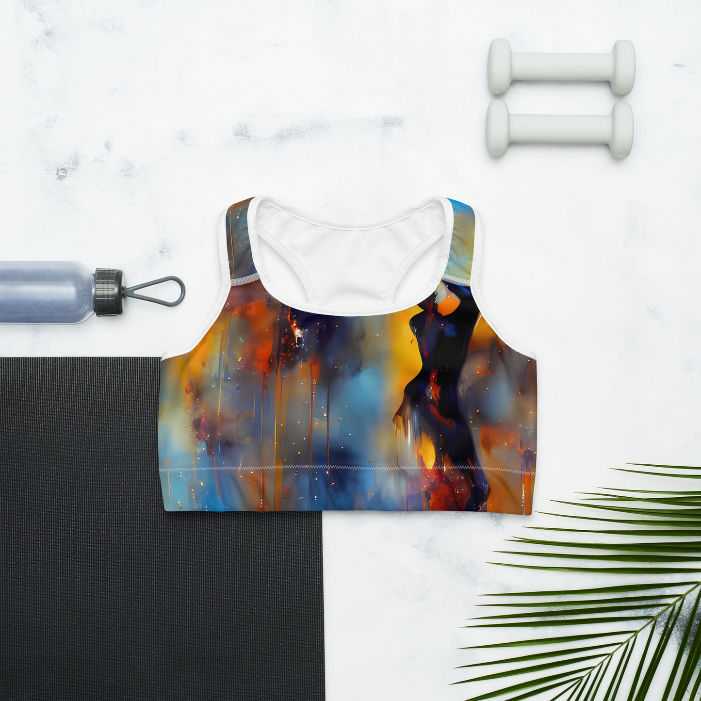 Sports Bra - Cobalt Vogue