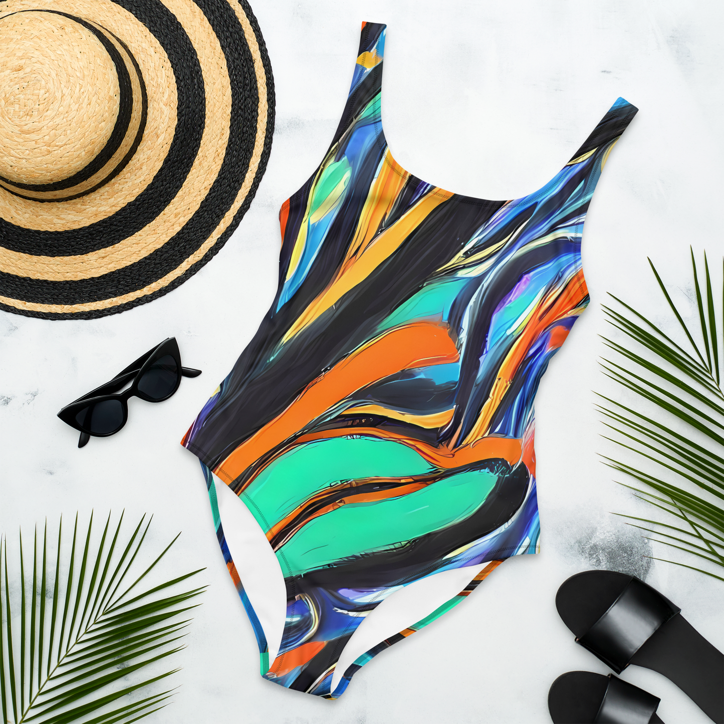 One-Piece Swimsuit - Carr's Whirl