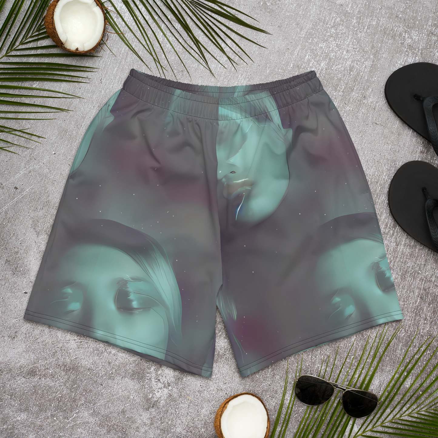 Men's Athletic Shorts - Surreal Dreams