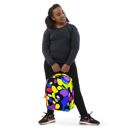 Minimalist Backpack - Miró's Mosaic