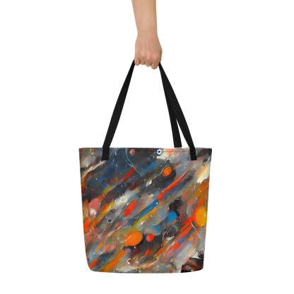 Large Tote Bag w/ Pocket - Palette Rush