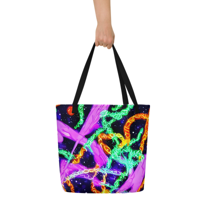 Large Tote Bag w/ Pocket - Enckell's Nebula