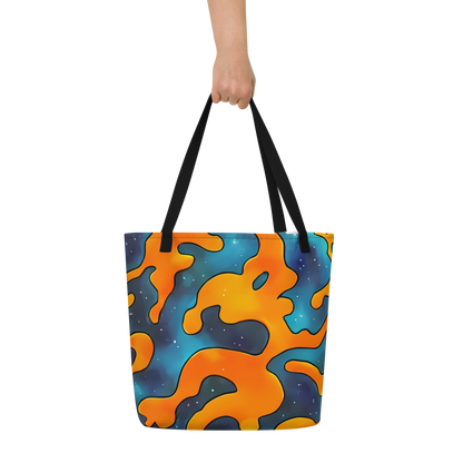 Large Tote Bag w/ Pocket - Criswell Cosmos