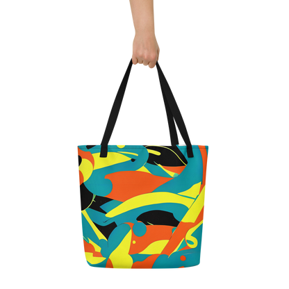 Large Tote Bag w/ Pocket - Gerace Jive