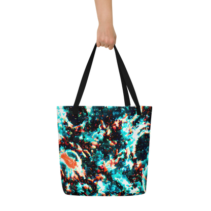 Large Tote Bag w/ Pocket - Whirlpool Dream