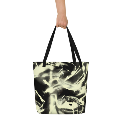 Large Tote Bag w/ Pocket - Visionary Flux