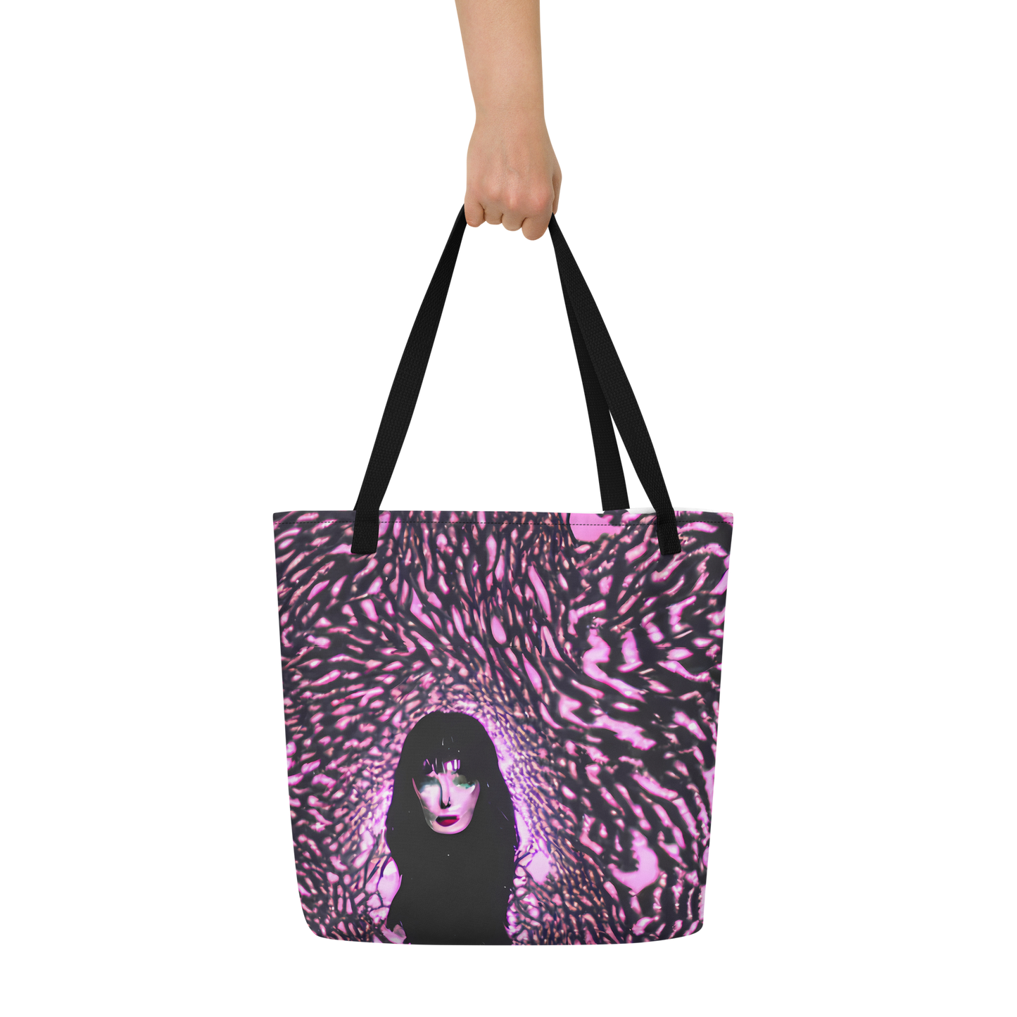 Large Tote Bag w/ Pocket - Meryl's Mystery