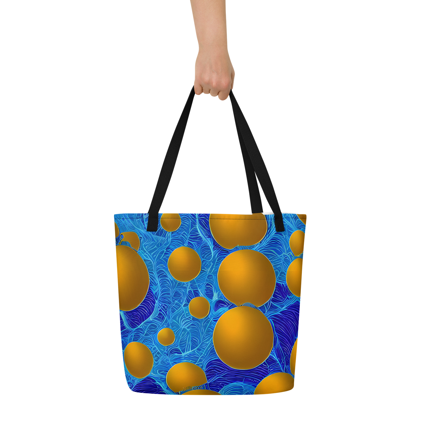 Large Tote Bag w/ Pocket - Remnev Reverie