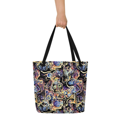 Large Tote Bag w/ Pocket - Grosz Galaxy