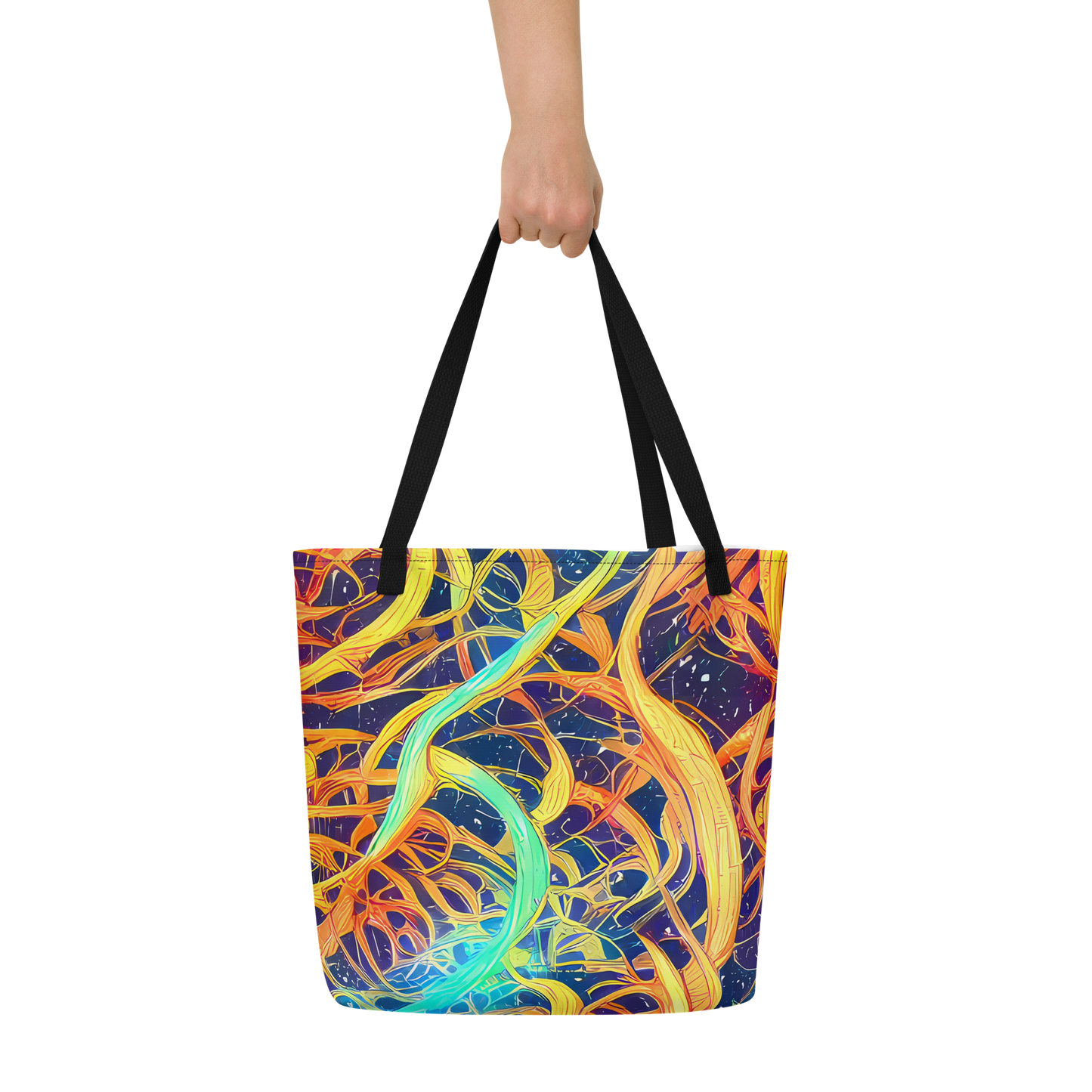 Large Tote Bag w/ Pocket - Granov Vortex