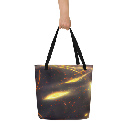 Large Tote Bag w/ Pocket - Stellar Arcana