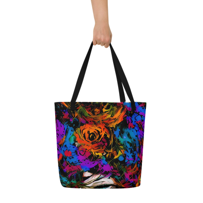 Large Tote Bag w/ Pocket - Sultry Smoke