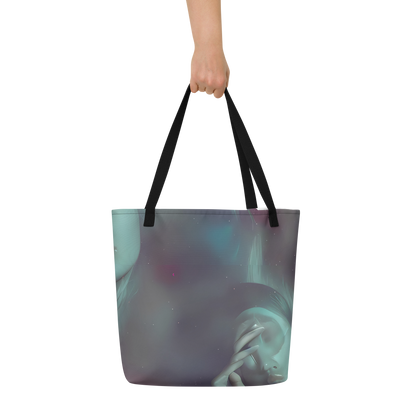 Large Tote Bag w/ Pocket - Surreal Dreams