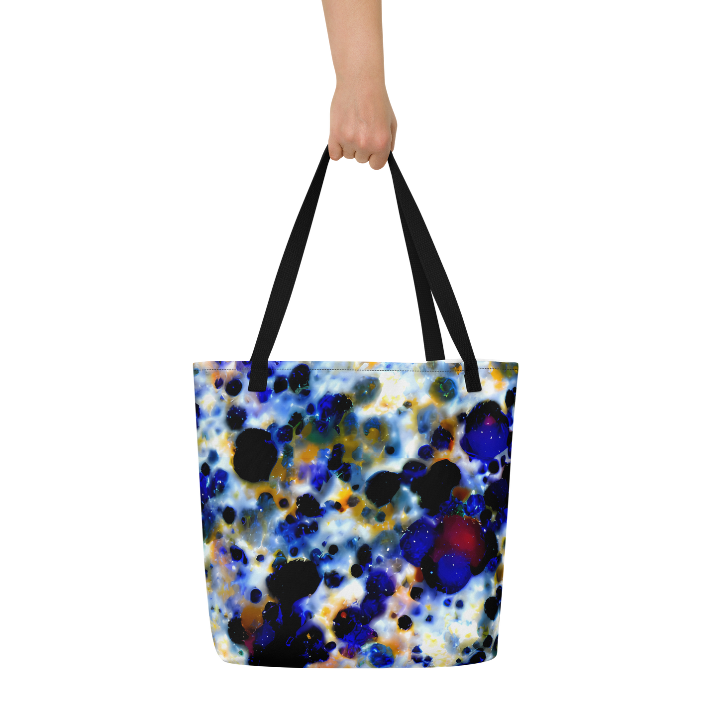 Large Tote Bag w/ Pocket - Tarbell Haze