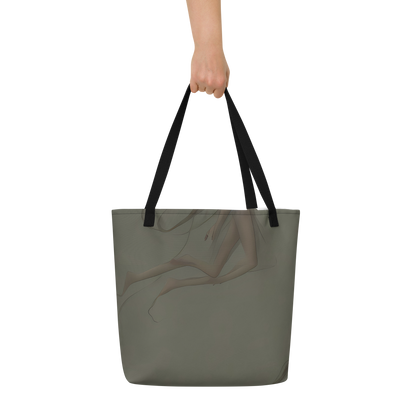 Large Tote Bag w/ Pocket - Valsecchi's Veil