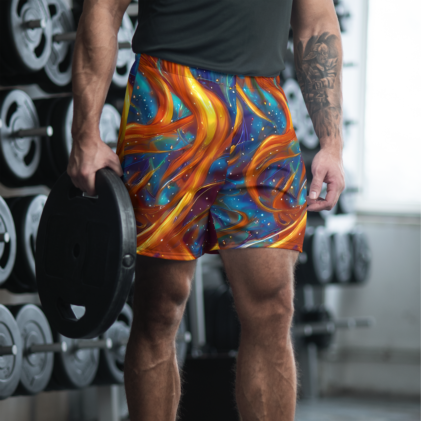 Men's Athletic Shorts - Perez Whirl