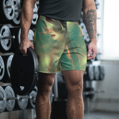 Men's Athletic Shorts - Spectral Whisper