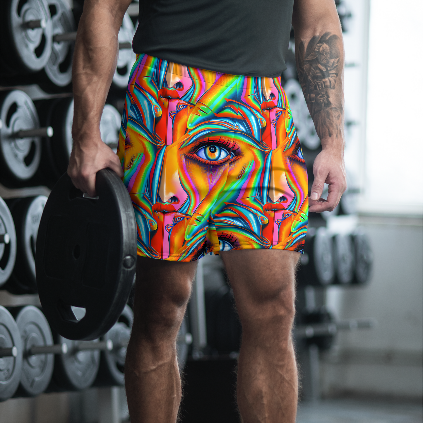 Men's Athletic Shorts - Kaleidovisions