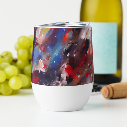 Wine Tumbler - Passionate Brush