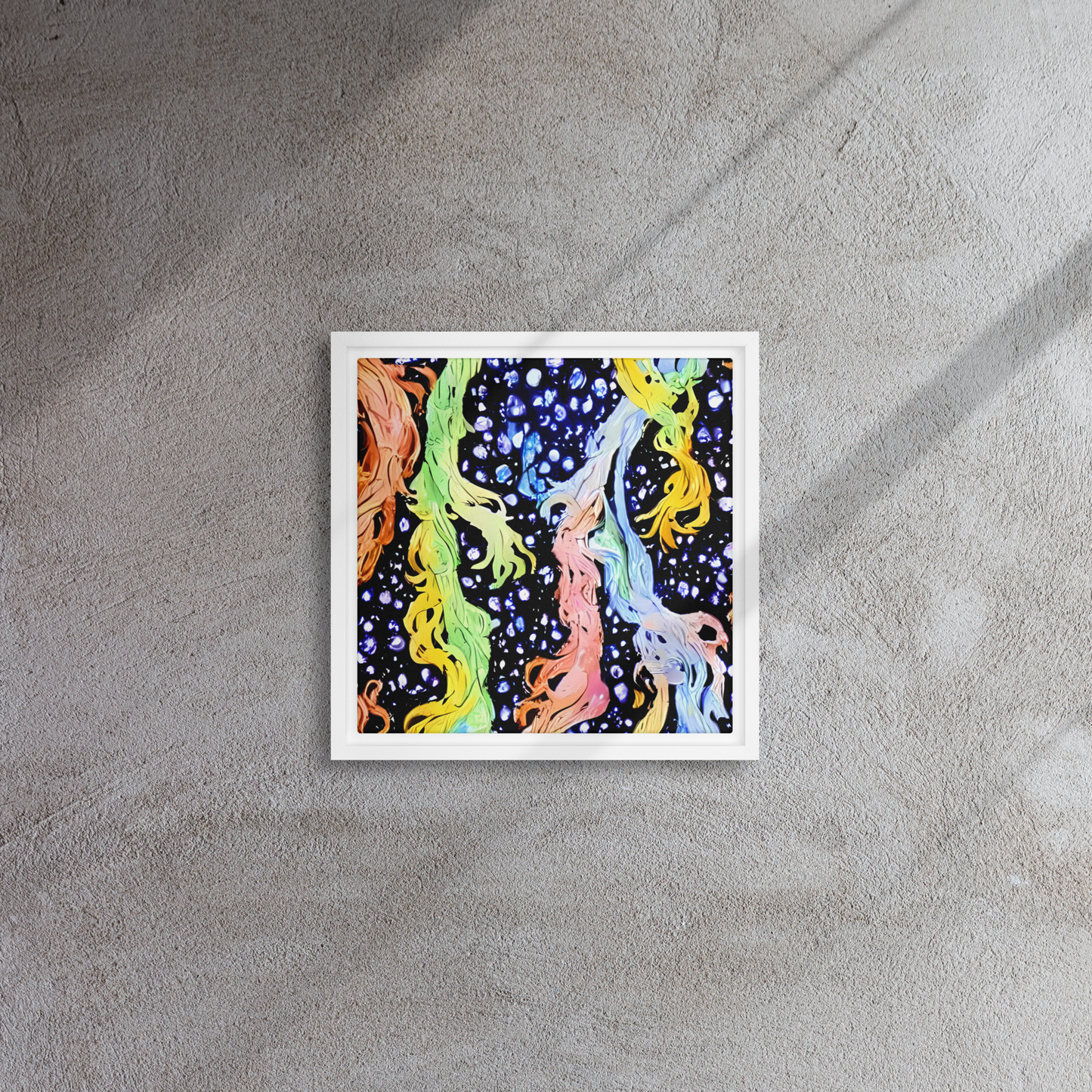 Framed Canvas - Celestial Serenade