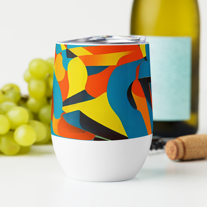 Wine Tumbler - Fragmented Rhapsody