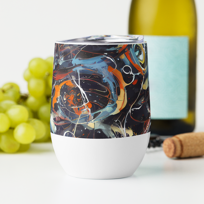 Wine Tumbler - Neo-Splash Labyrinth