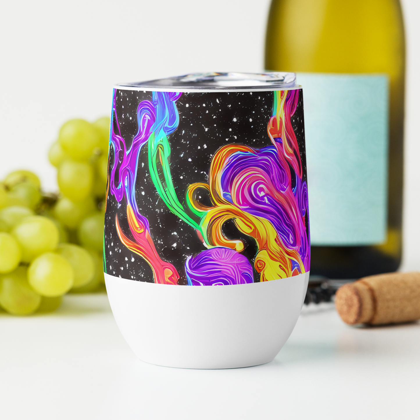 Wine Tumbler - Yuan Whirls