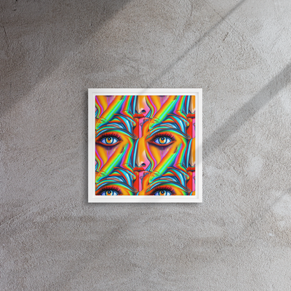 Framed Canvas - Kaleidovisions