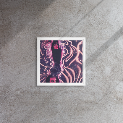 Framed Canvas - Stardust Siren
