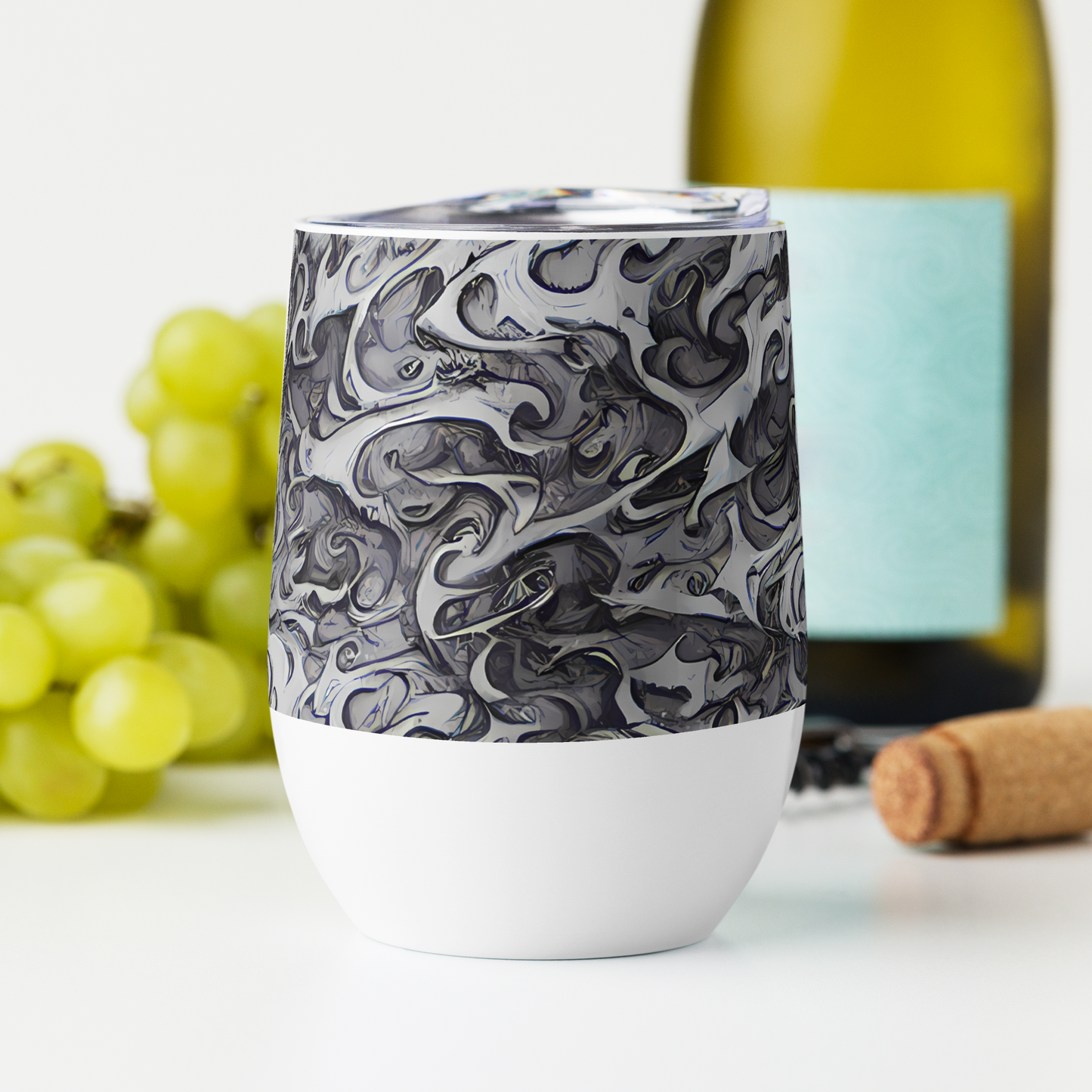 Wine Tumbler - Mashburn Swirls