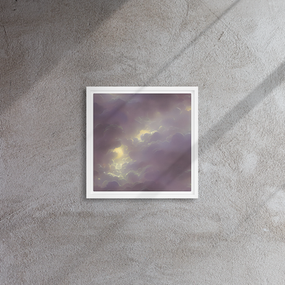 Framed Canvas - Stormy Muse