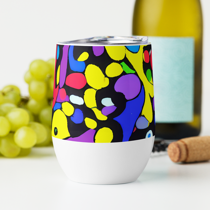 Wine Tumbler - Miró's Mosaic