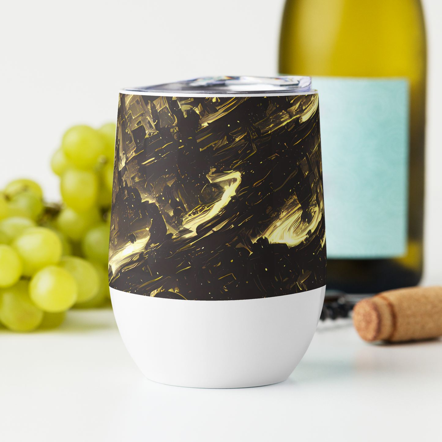 Wine Tumbler - Oceanic Echo