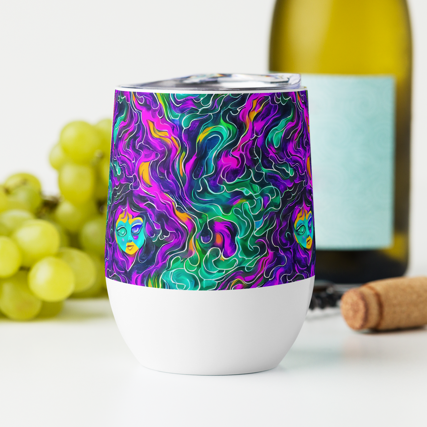 Wine Tumbler - Vortex Dream