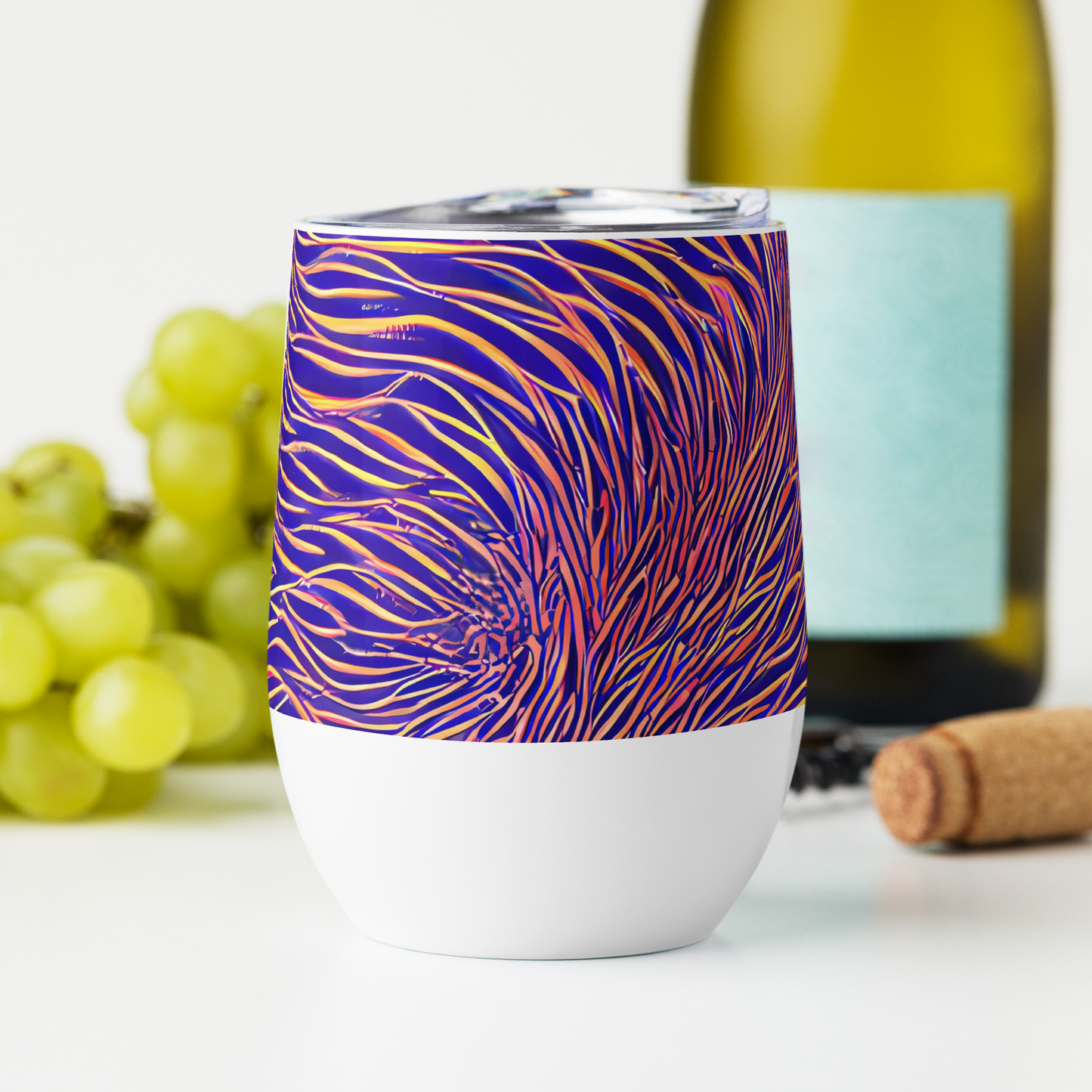 Wine Tumbler - Vortex Strands