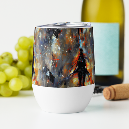 Wine Tumbler - Sidereal Threads