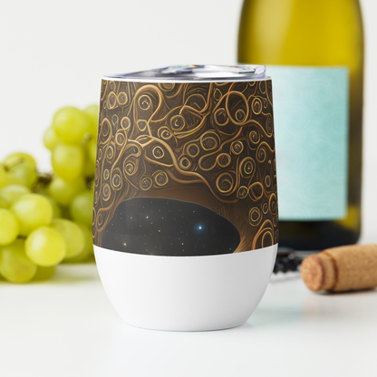 Wine Tumbler - Ethereal Coils