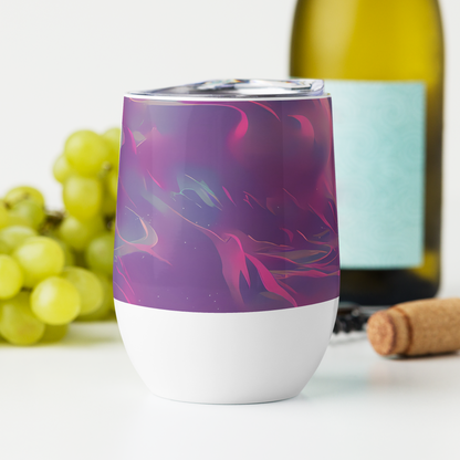 Wine Tumbler - Dreamscape Swirl